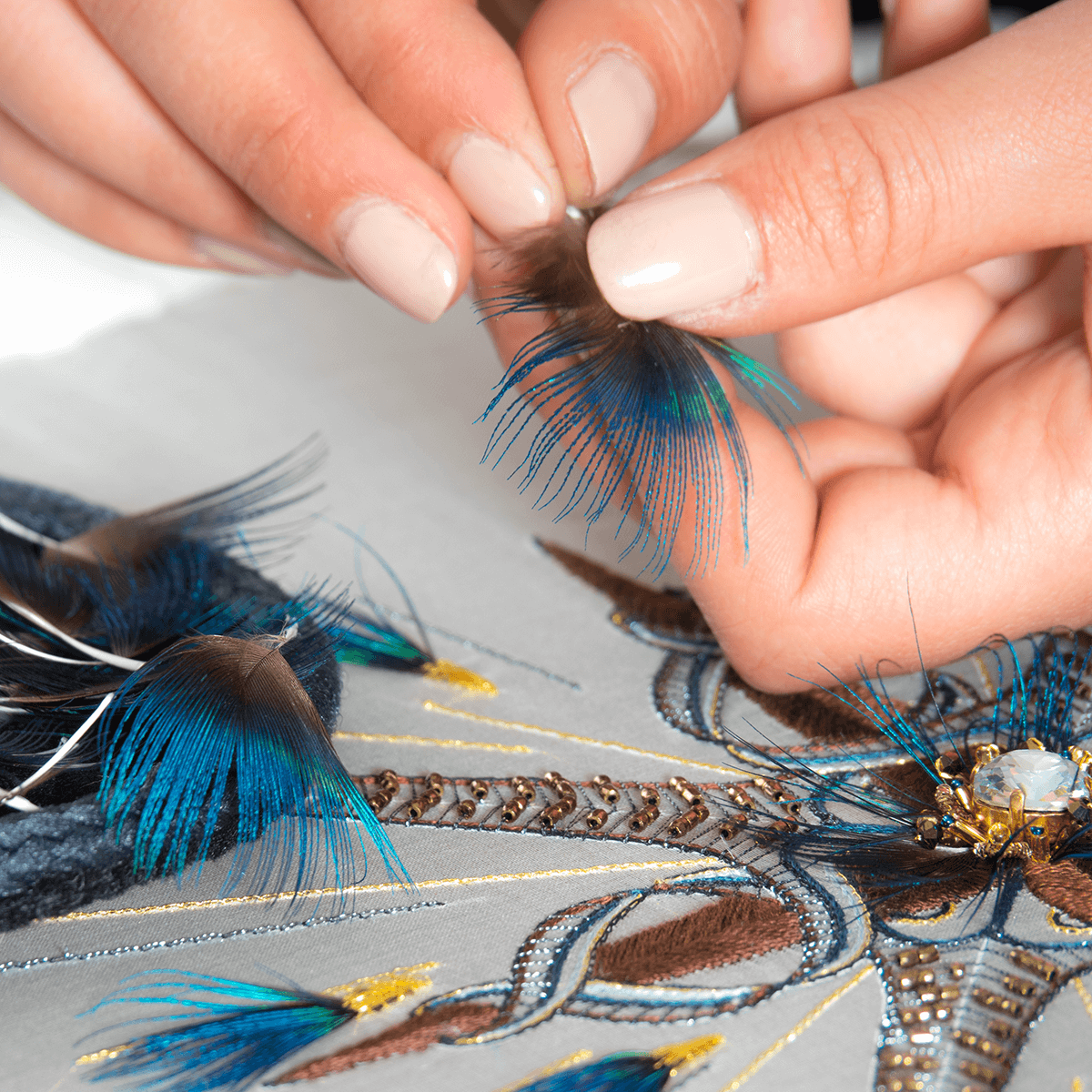 Haute Couture Embroidery School - DELPHINE GENIN